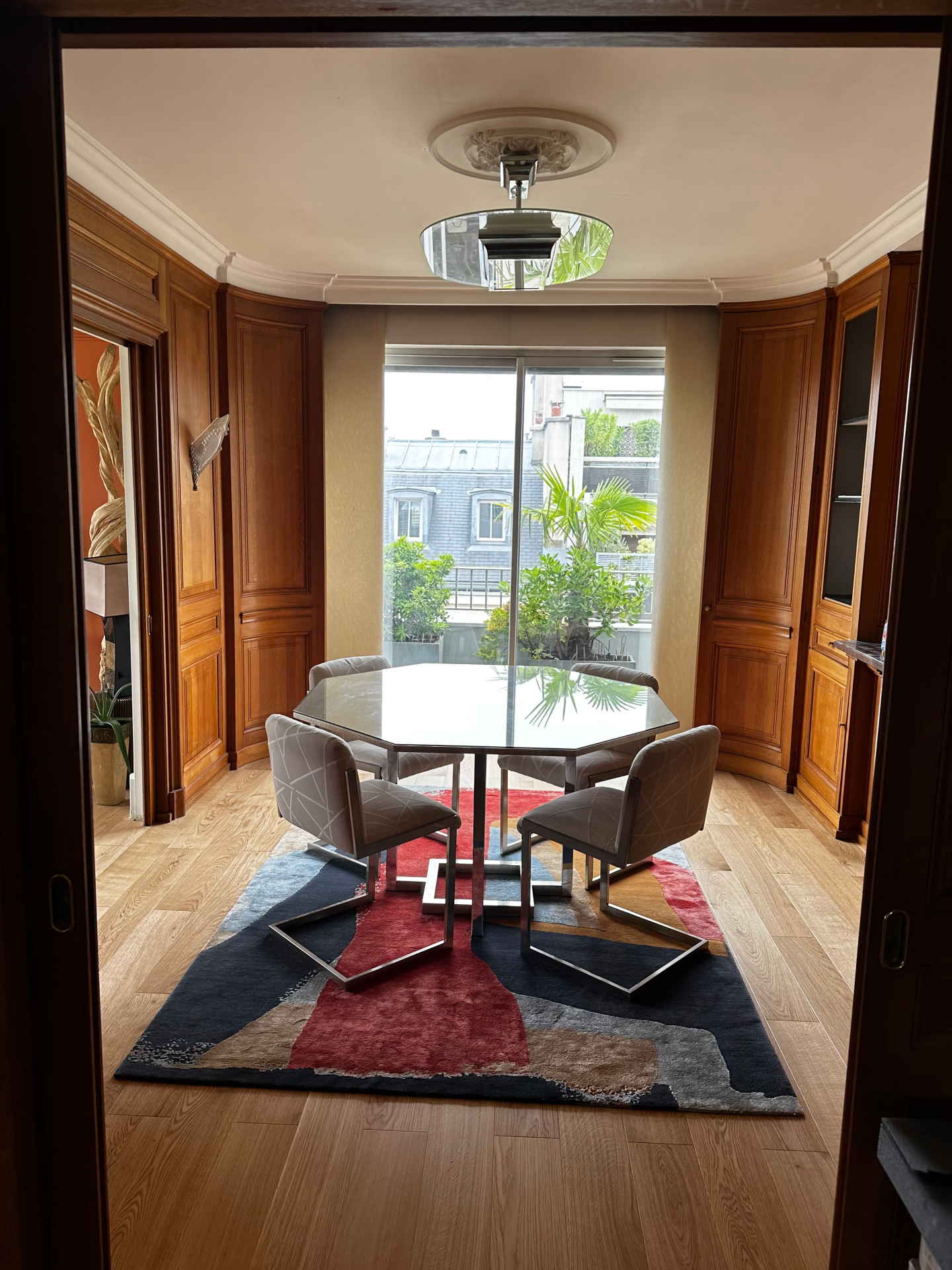 Restored period drawing room